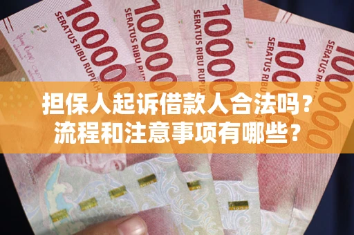 北京担保人起诉借款人合法吗？流程和注意事项有哪些？