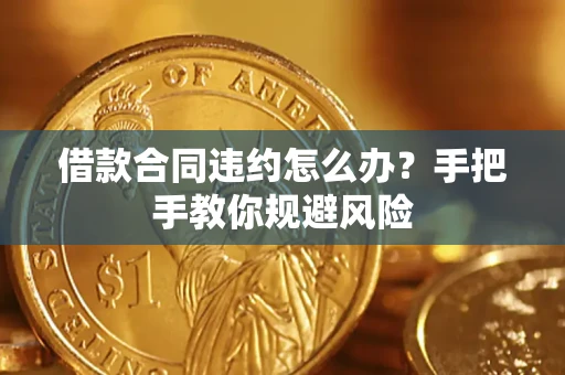北京借款合同违约怎么办？手把手教你规避风险