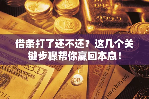 北京借条打了还不还？这几个关键步骤帮你赢回本息！