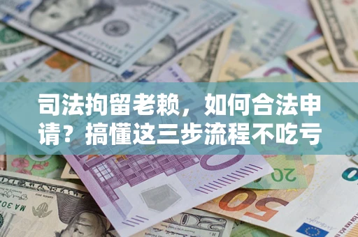 北京司法拘留老赖，如何合法申请？搞懂这三步流程不吃亏！