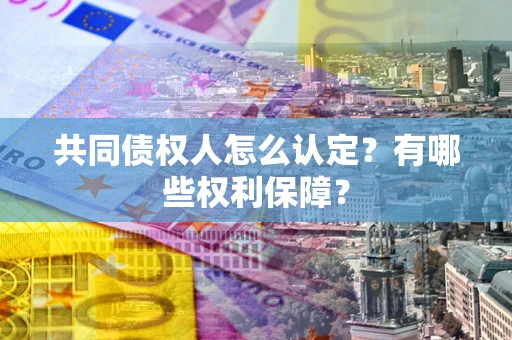 北京共同债权人怎么认定？有哪些权利保障？