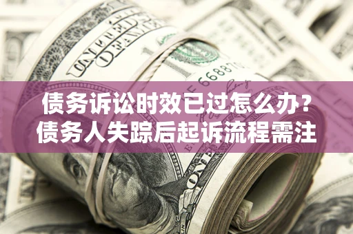 北京债务诉讼时效已过怎么办？债务人失踪后起诉流程需注意什么？