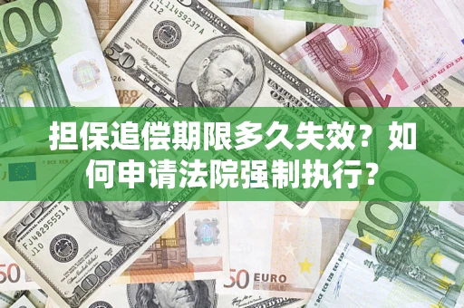 北京担保追偿期限多久失效？如何申请法院强制执行？